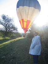 hot air ballon in ibiza